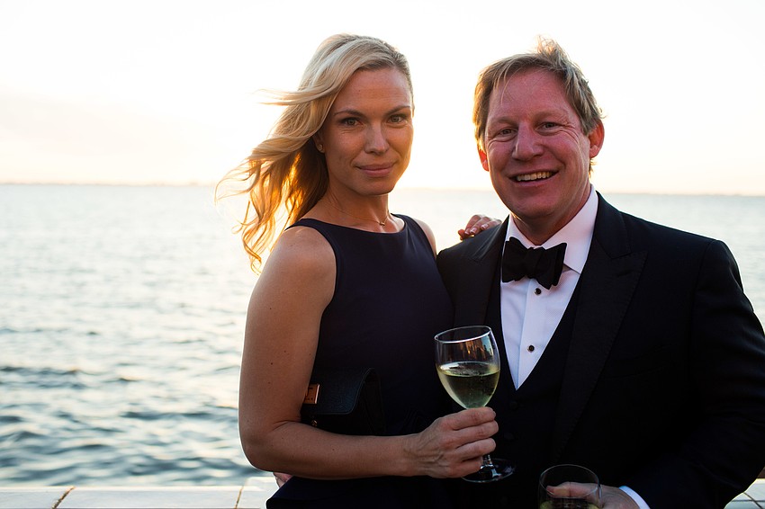 Viktoria Warren and Paul Allen