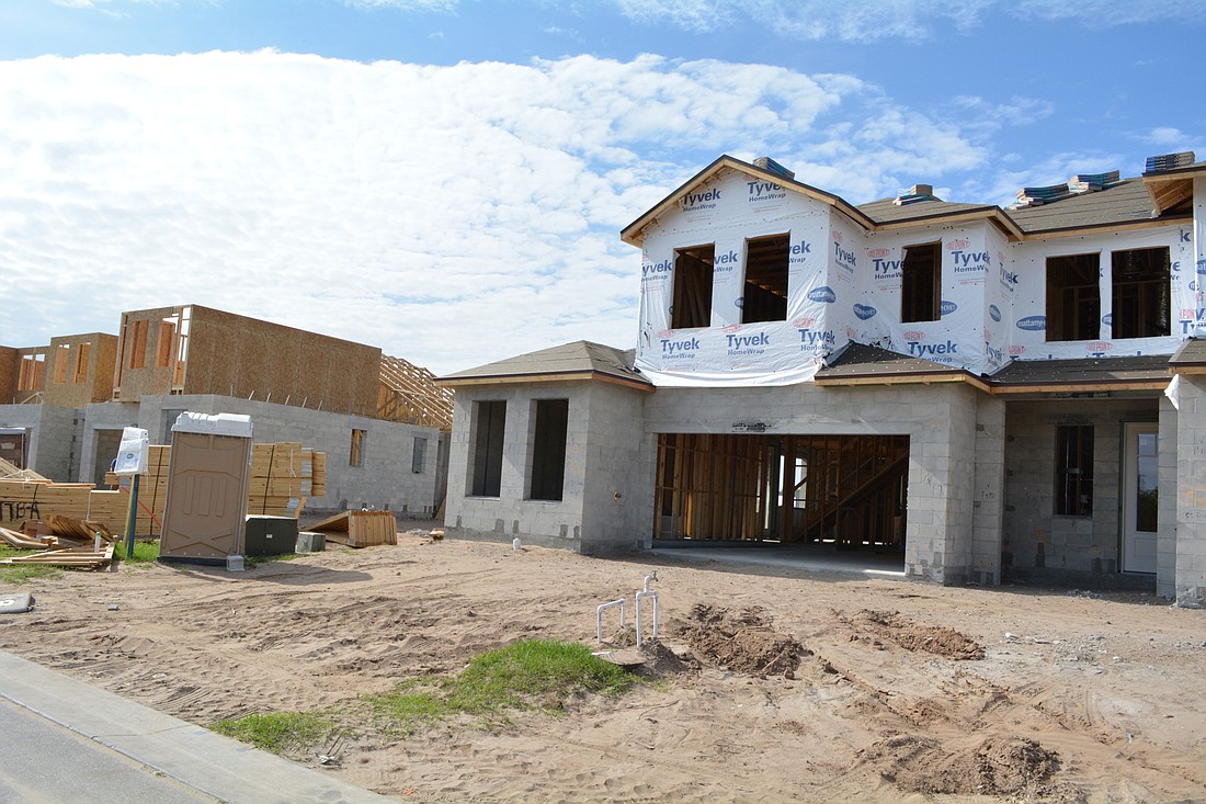 Harmony at Lakewood Ranch is just one of many East County communities under development. Impact fees for new homes vary by the size of the home.