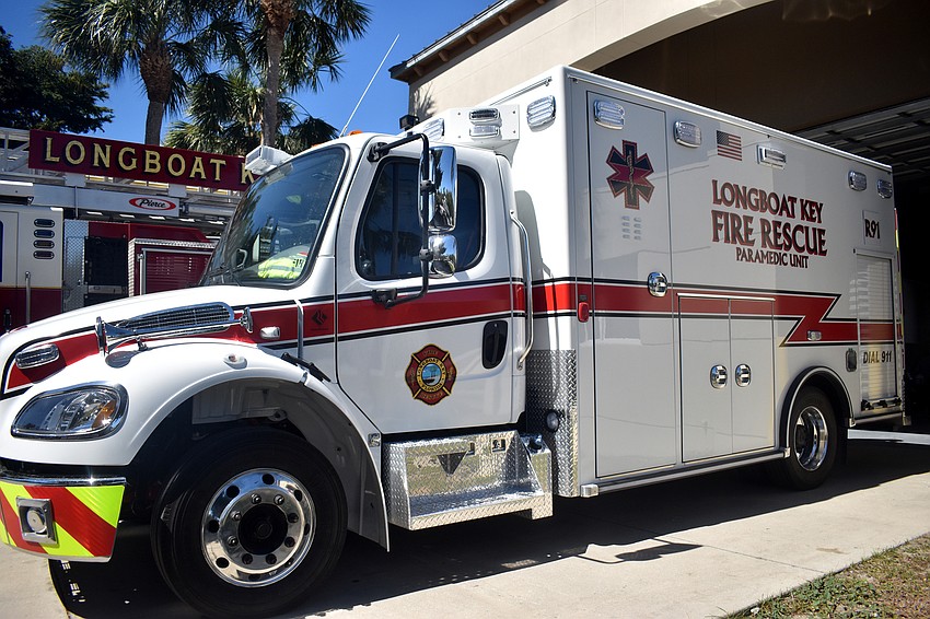 The Longboat Key Fire Rescue showed off their new ambulance at the community open house.