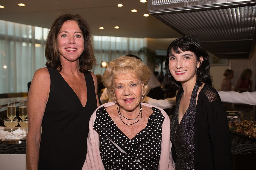 Claudia McCorkle, Betty Shapiro and Hermione Gilpin