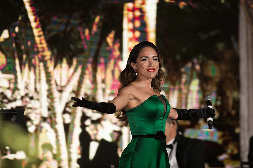 Ana Isabelle starred as Eva Peron in the Asolo Rep's production, 