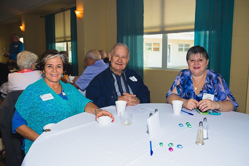 Geneva Iriarte, Bill Sogredo and Beatriz Botero
