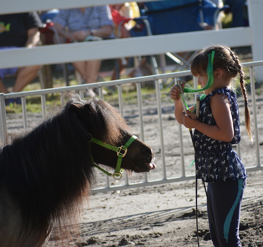 Rebecca McCullough's 9-year-old daughter, Sydney, performs in the show.