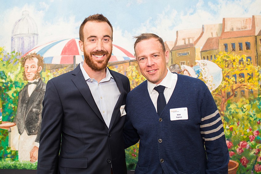 Russell Brugueire and Matt Topous