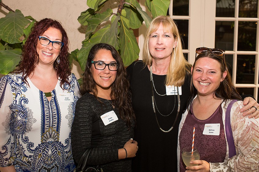 Angie Pantazis, Andee Odina, Julie Dejnowski and Melissa Evans