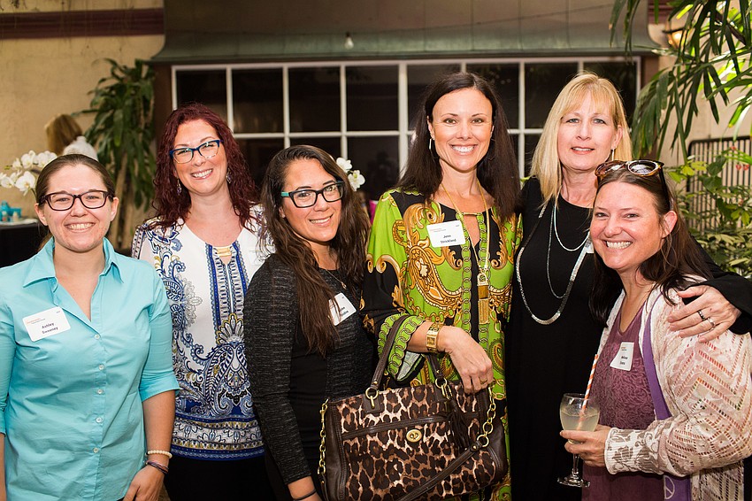 Ashley Sweeney, Angie Pantazis, Andee Odina, Jenn Strickland, Julie Dejnowski and Melissa Evans