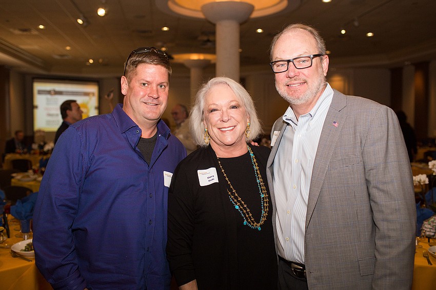 Dan Hoffe with Sherry and Tom Koski