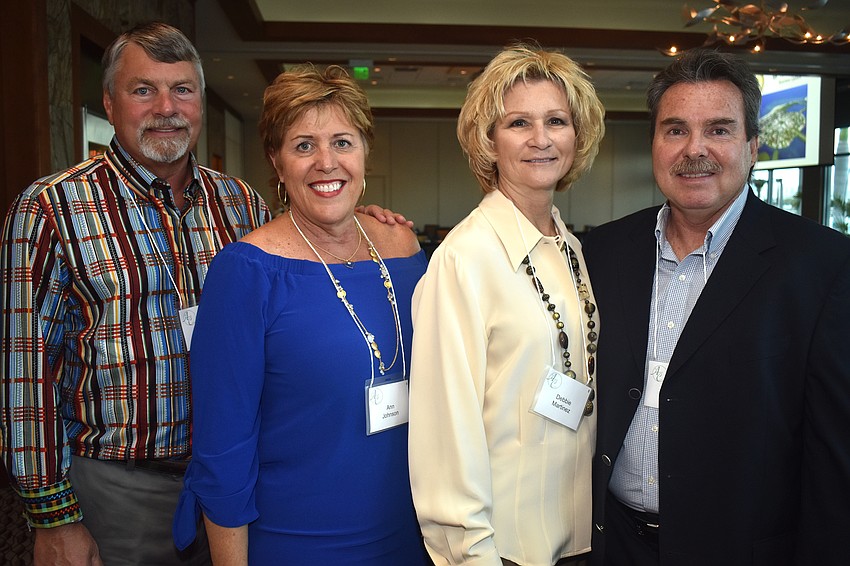 Jim and Ann Johnson and Debbie and David Martinez