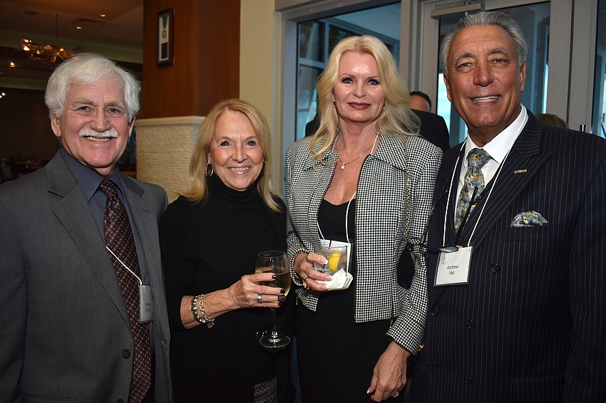 Richard and Diana Corrigan, Ramona Glanz and Andrew Vac