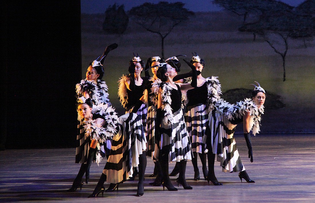 The Sarasota Ballet performs David Bintleyâ€™s â€œâ€˜Still Lifeâ€™ at the Penguin CafÃ©.â€Â Photo by Frank Atura