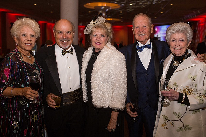 Jean and Jim Zakovec, Kandy Kaak and Don and Jo Ann Burhart