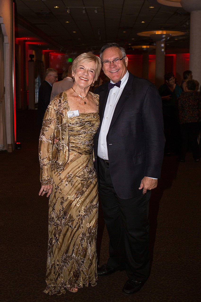 Lee Dougherty Ross and Artistic Director Joseph Holt