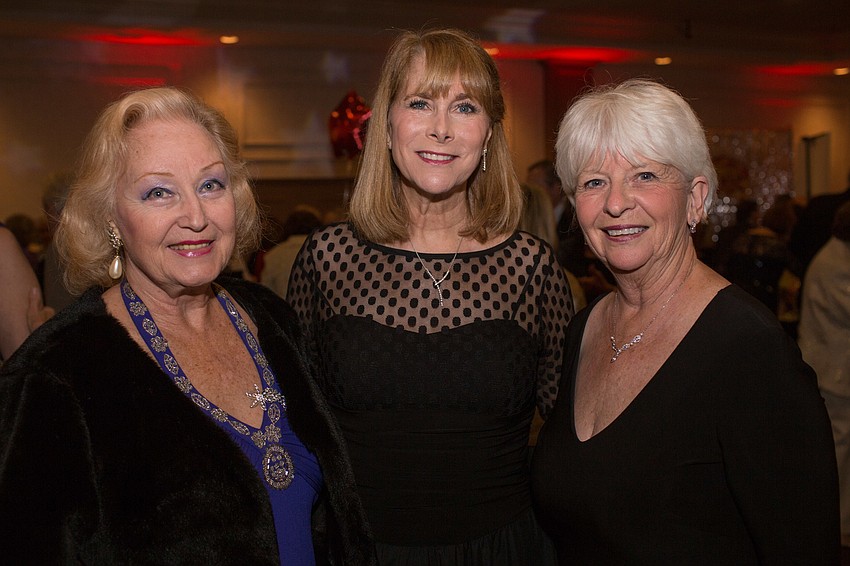 Bobby Garibaldi-Sanders, Lydia McKenzie and Co-Chairwoman Jane Hunder