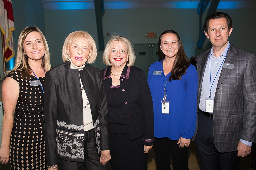 Elizabeth Rabbitt Stephen, Gloria Moss, Marian Moss, Jamie Jalwan and Paul Cantor