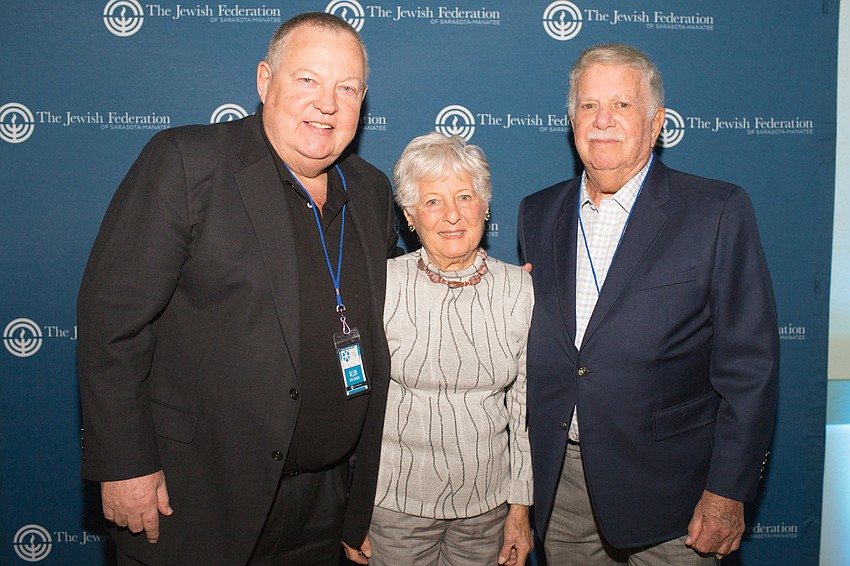 Alon Ben-Gurion with Marilyn and Irving Naiditch