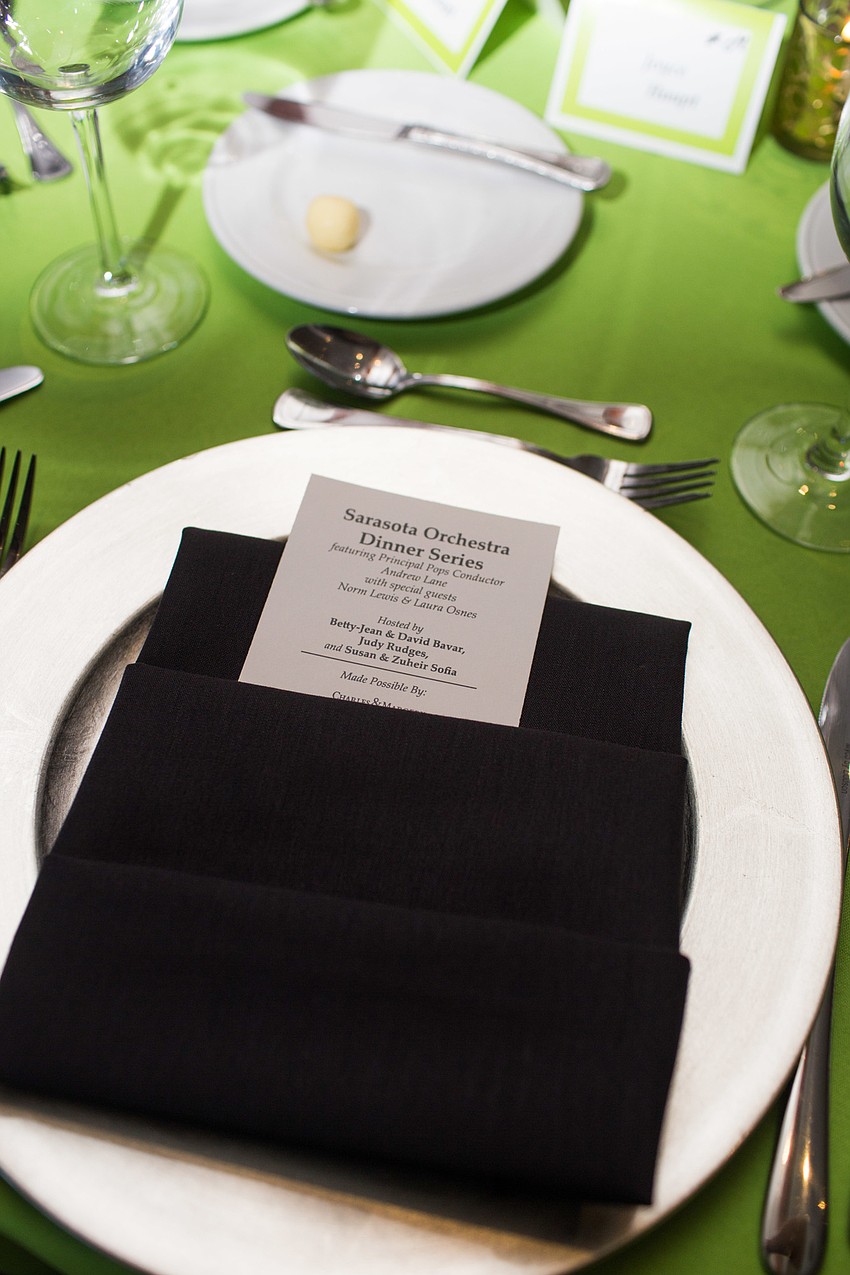 The Dinner Series was one of three this season.