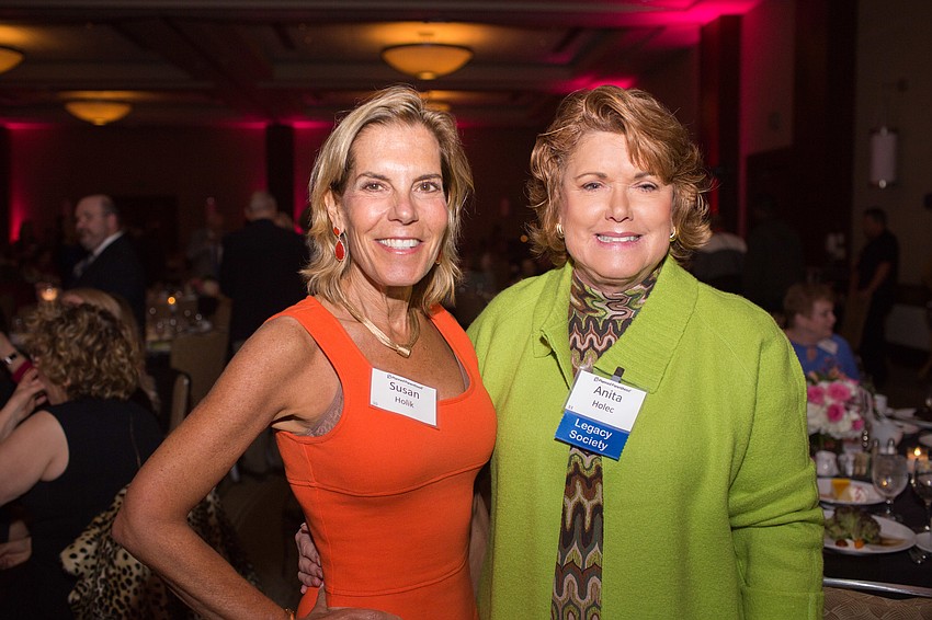 Susan Holik and Anita Holec
