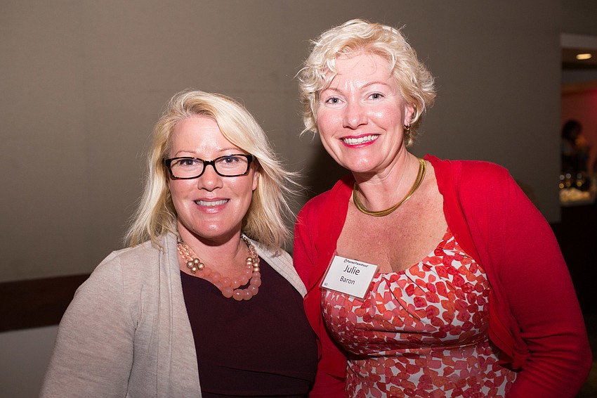 Morgan Dain and Julie Baron