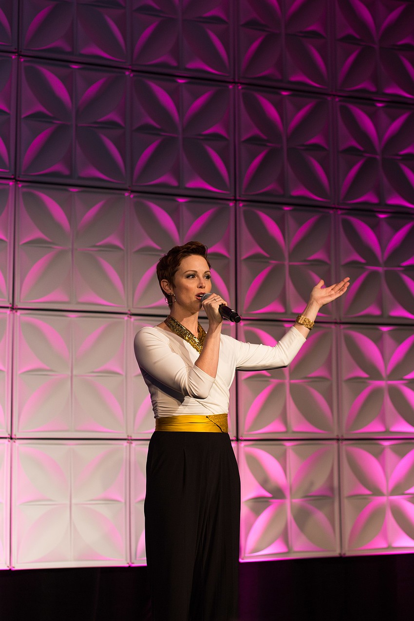 Sarah Glendening sings 