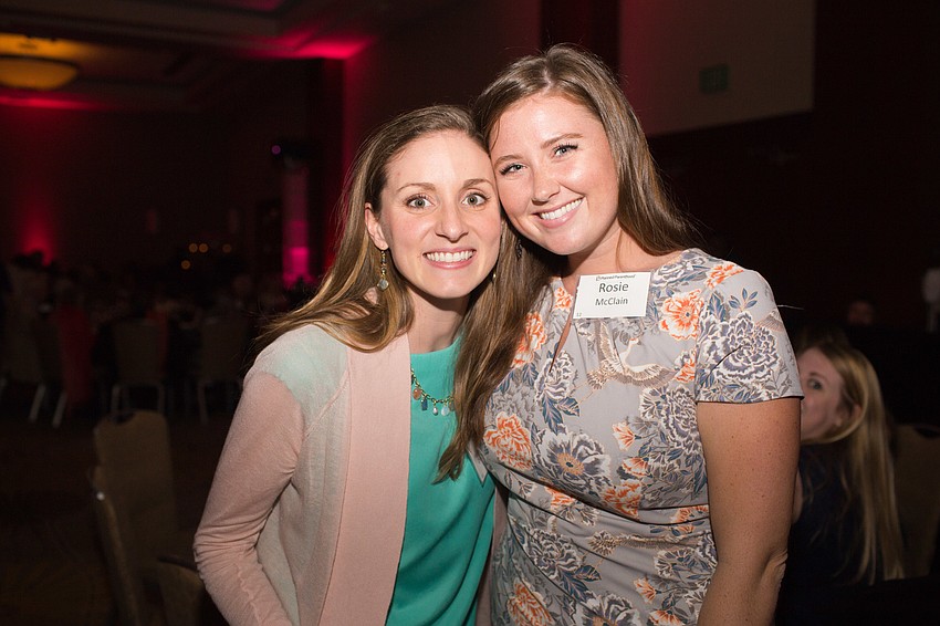 Emily Deibert and Rose McClain