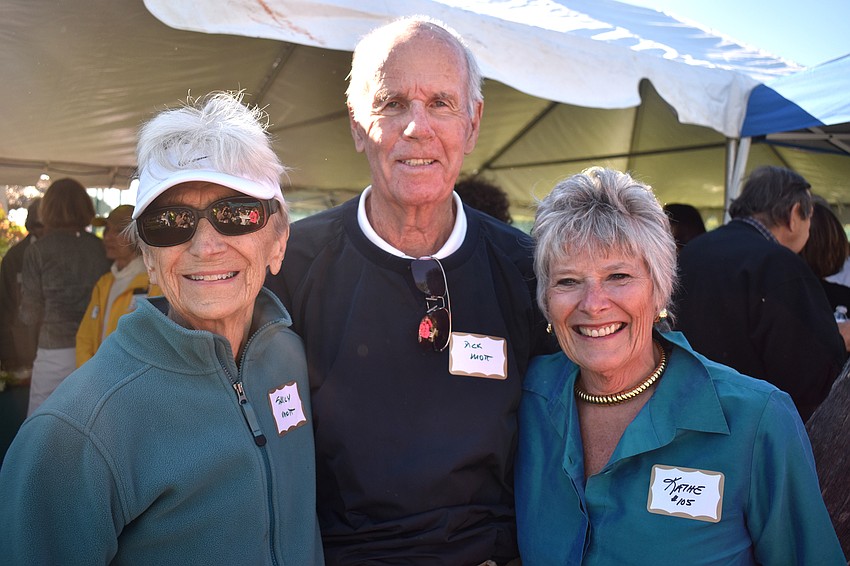 Sally and Dick Mott and Kathe German