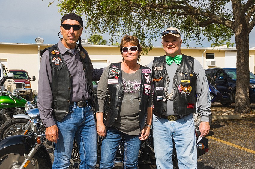 Lloyd and Heidi Karg with Rich Butler