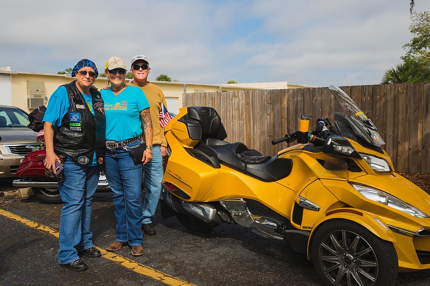 Deedee  and Blair Sullivan with Kim McFarlane