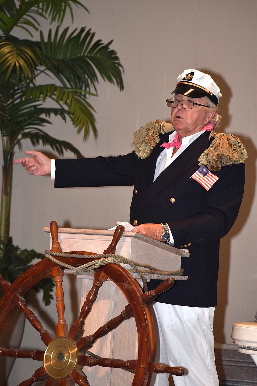 Captain Charles Craig kicks off the show.