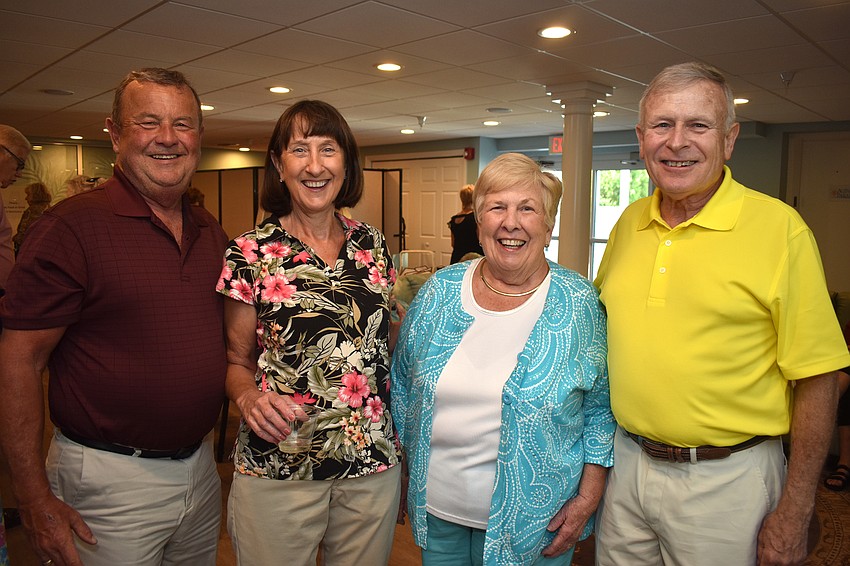 Bob and Elaine Lentz and Claudia and Bob Hoban