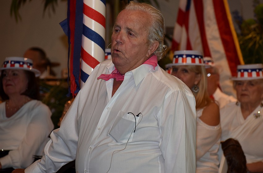 Captain Craig sings “‘Ol Man River.”