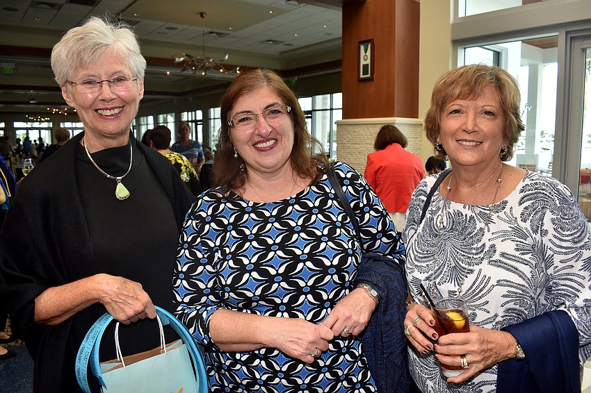 Clara McGonigle, Myriam Haddad and Elaine Cichon