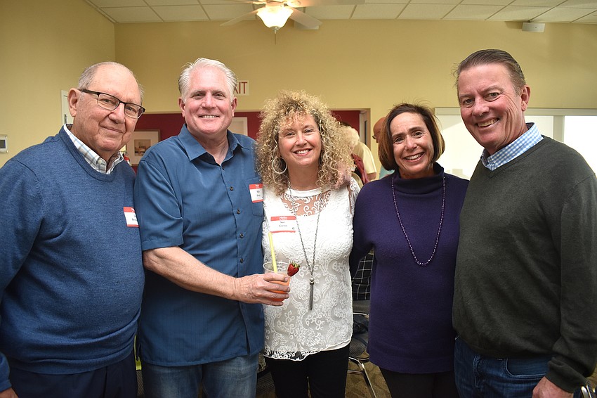 Jack Benmayor, Mike Kneep, Sue Green and Susie and Sam Luten
