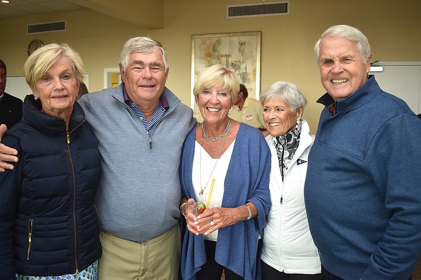 Lauren and Ned Pike, Nancy Bronska and Judy and Jeff Reed