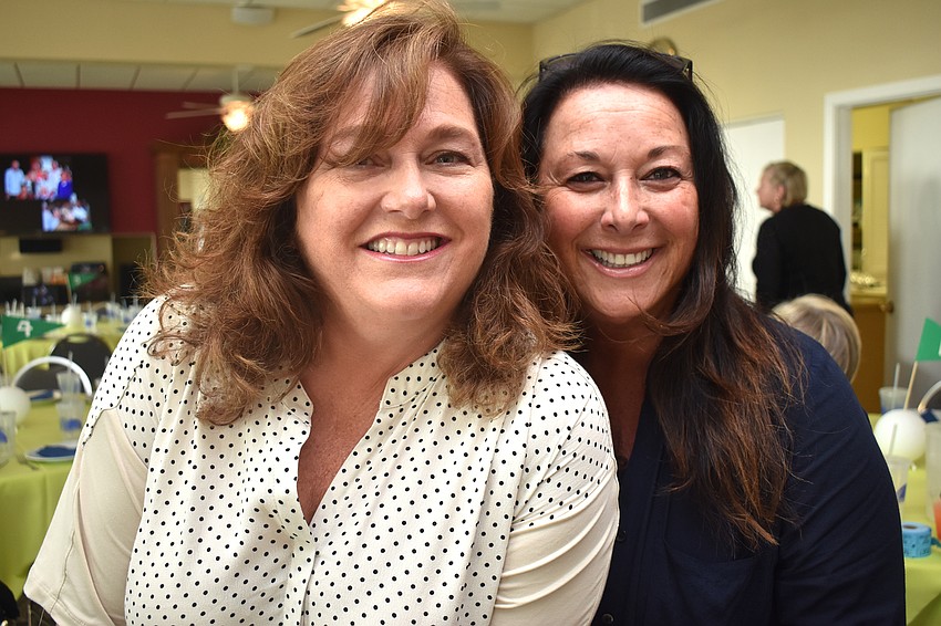 Linda Fiscus and Cindy Leder