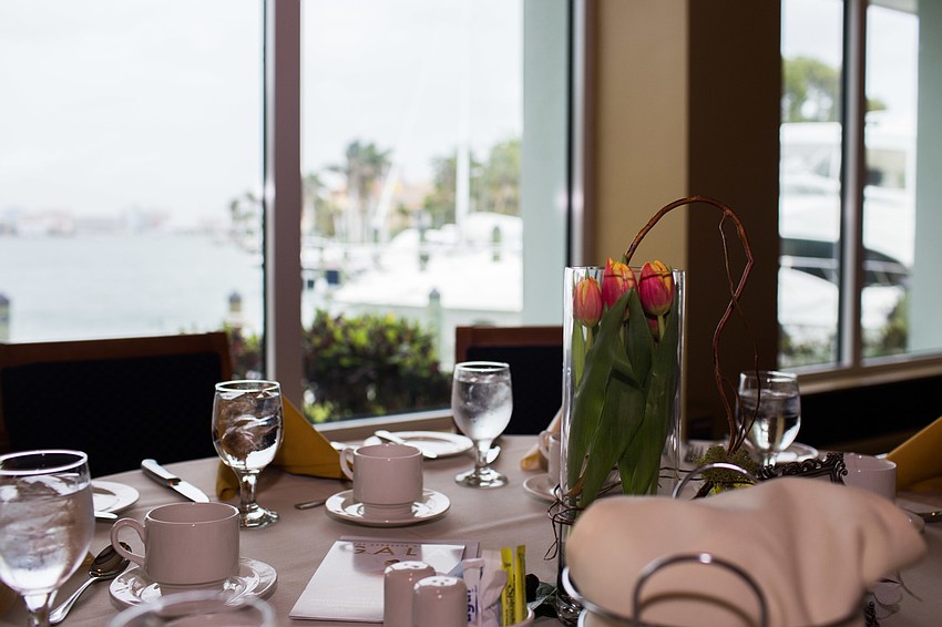 The Showcase Luncheon was held at the Bird Key Yacht Club.