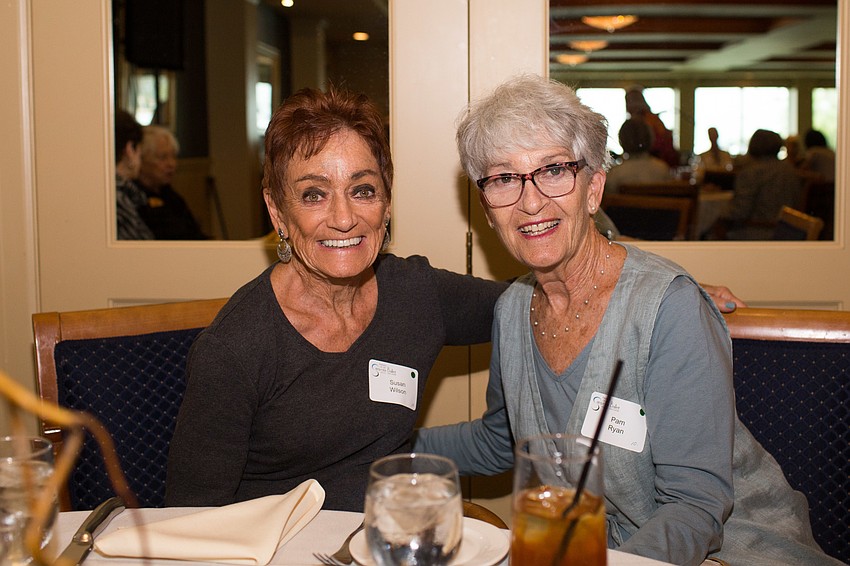 Susan Wilson and Pam Ryan