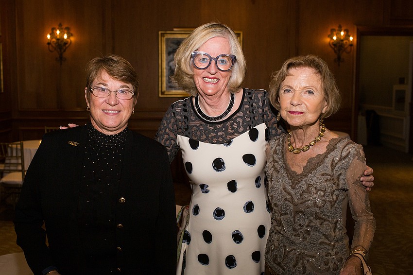 Barb Archbold, Annette Lloyd and Eleanor Williams