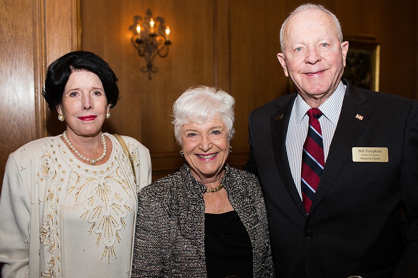 Rebecca Tompkins with Carol and Bill Tompkins