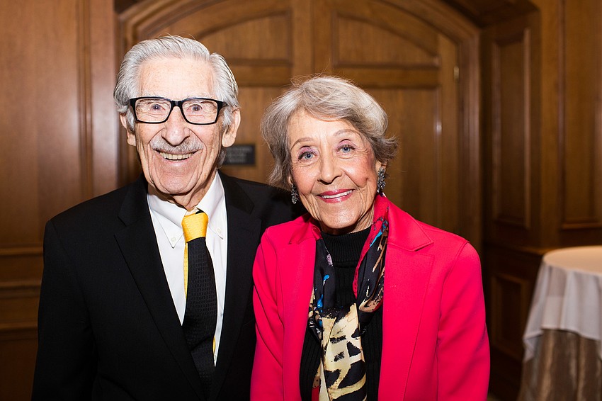 Sydney Katz and Elaine Keating