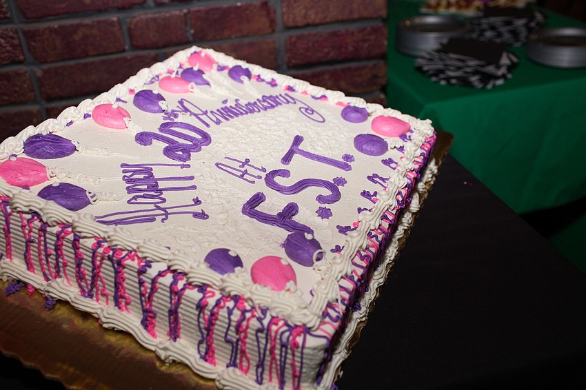 The party celebrated Rebecca's 20th year with FST.