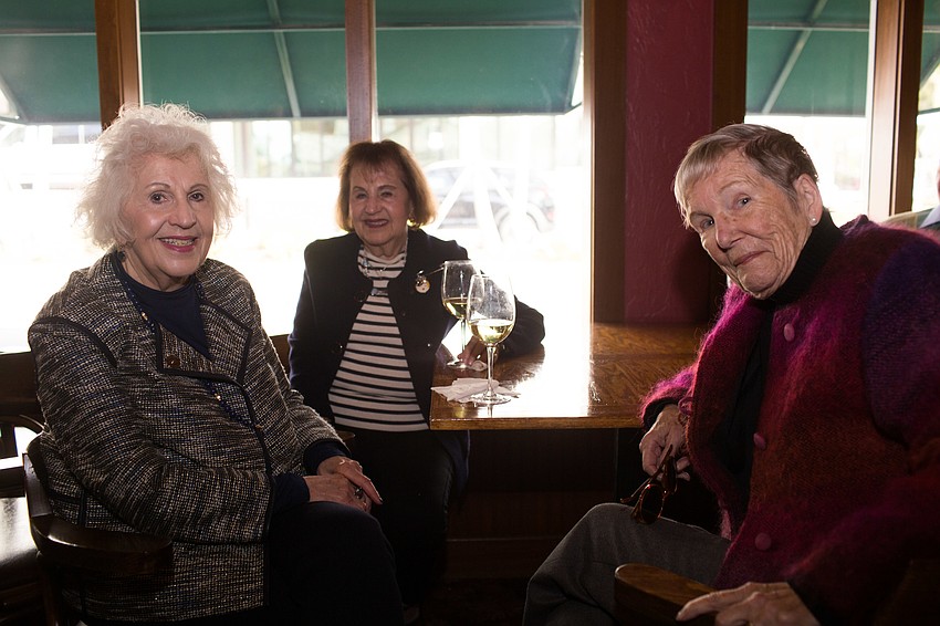 Lee Levins, Sandra Burkin and Ann Wurlitzer