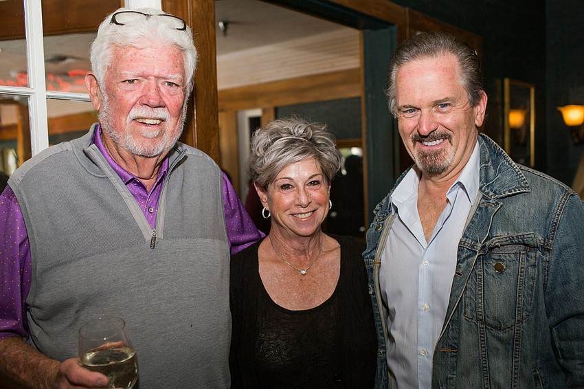 Bob and Wendy Grady with Bill Langan