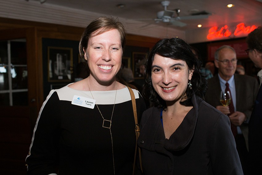 Lauren Hughey and Hermione Gilpin