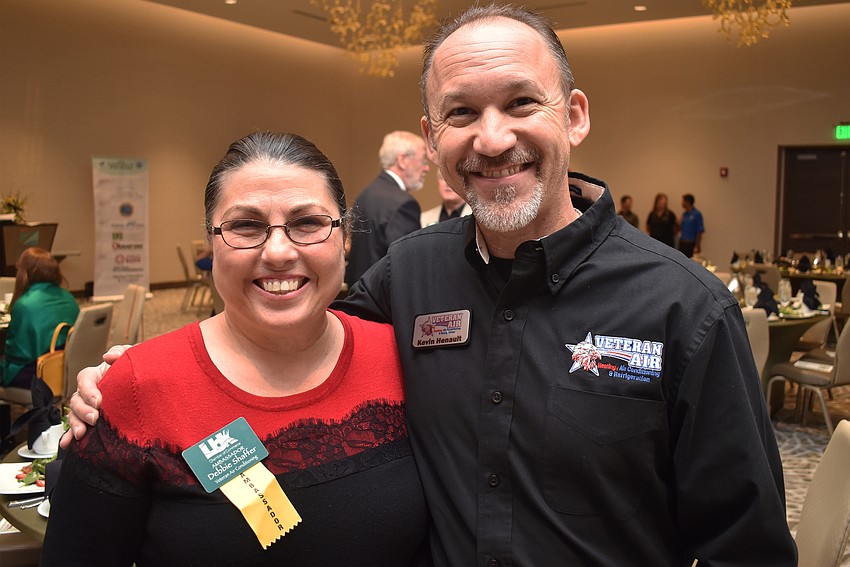 Debbie Shaffer and Kevin Henault