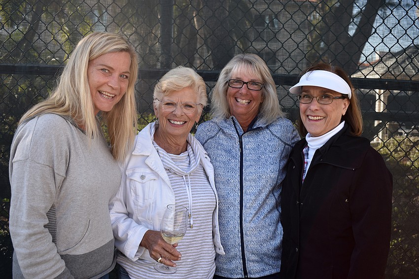 Cynthia Bakle, Dorothy Paterson, Sandy Couture and Jeanne Muntan