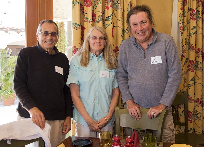 Howard Veit, Dottie Carlson and Ed Sabol