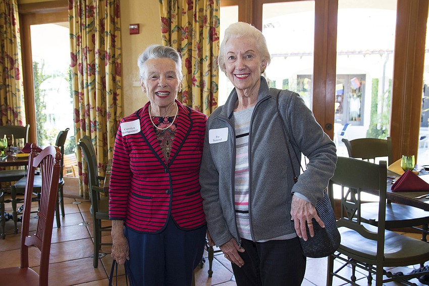 Carolyn Montgomery and Pat Sisknind