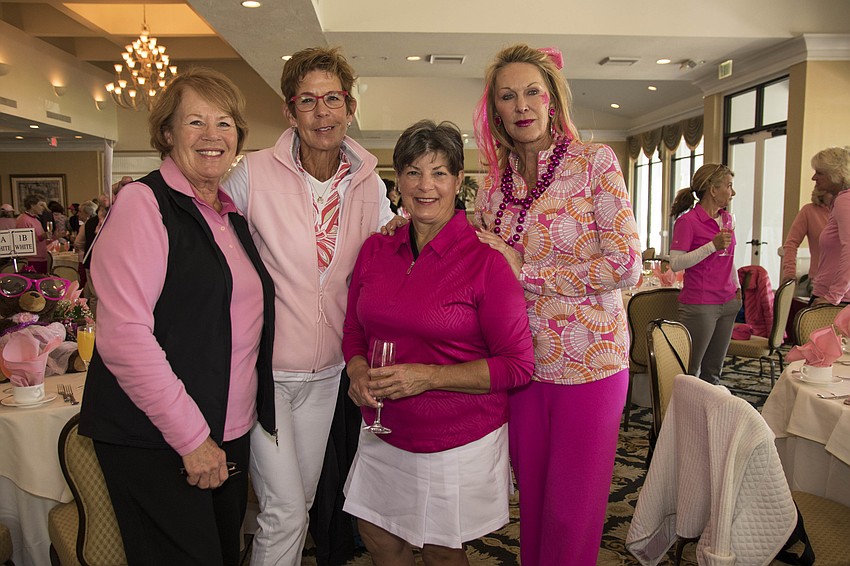 Sandy Fulkerson, Pat Goldwater, Karen Sheare and Elaine Dabney