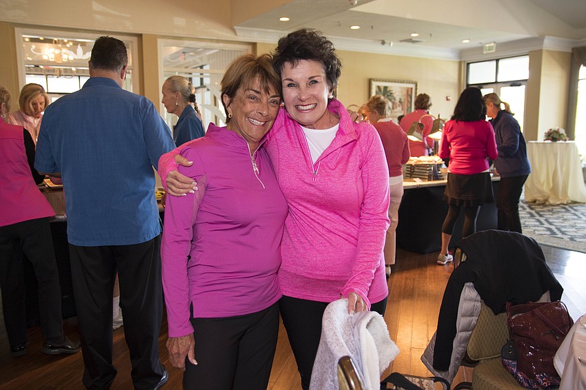 Joyce Paladino and Sandy Finnegan