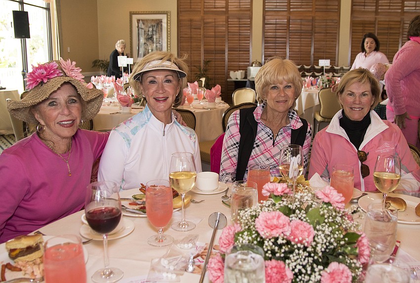 Jean Tarsy, Elenor Maxheim, Ellen Hark and Gaye Schwarz